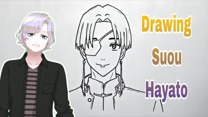 AKU COBA DRAWING KARAKTER SUOU DARI WIND BREAKER