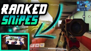 RANKED Quickscoping (Snipe to Legendary Ep. 1 )｜(HANDCAM + GYROSCOPE)