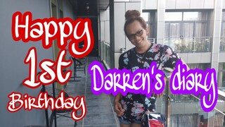 HAPPY 1ST BIRTHDAY DARRENS DIARY VIDEO GREETINGS