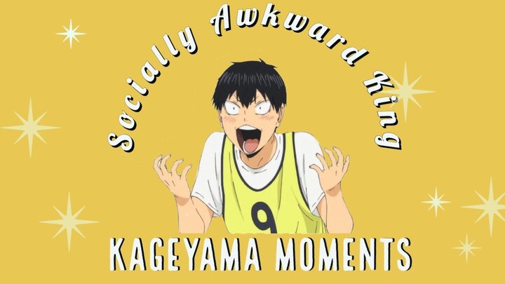 Kageyama being socially awkward for 1 minute and 44 seconds(Dub)
