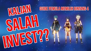 Invest di BINTANG 4 Mana dulu? - Genshin Impact Beginner's Guide Indonesia