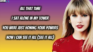 the fate of ophelia / Taylor Swift lyrics