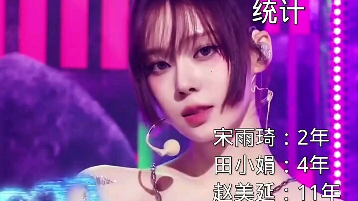 Thời gian luyện tập của các idol nữ, có người chỉ 11 tháng, cũng có người đã 11 năm