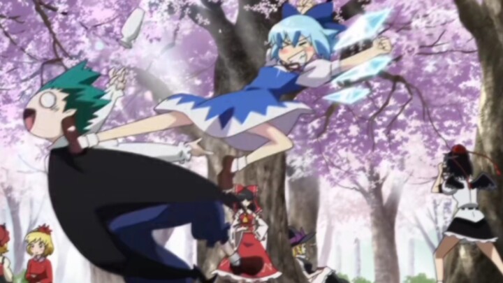 If you smile, you will be kicked by Cirno, if you don't smile, you will be kicked by Ligur.