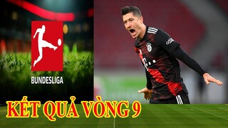 KẾT QUẢ VÒNG 9 BUNDESLIGA ĐỨC 2020-2021