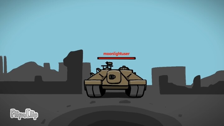 【War Thunder Animation】The health bar is showing!!