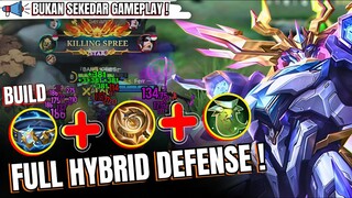 Build belerick full Hybrid defense: Unstoppable Teamfight! 🛡️ (MOBILE LEGENDS)