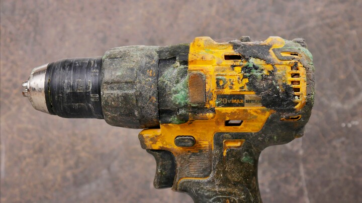 Scored a Bargain for 120 RMB: Complete Disassembly & Refurbishment of the Wey DC D777 Brushless Dril