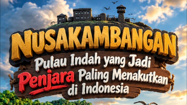 NUSAKAMBANGAN — PULAU INDAH YANG JADI PENJARA PALING MENAKUTKAN DI INDONESIA