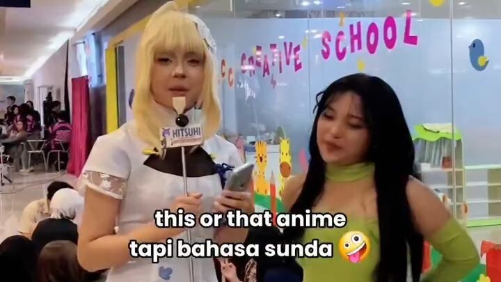 This or That Anime tapi Basa Sunda