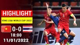 Highlight Thái Lan vs Việt Nam | Đêm Noel Ác Mộng Của Người Thái | Vòng Loại World Cup 2022