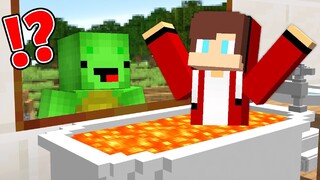 Mikey Found this SECRET about JJ in Minecraft - Maizen