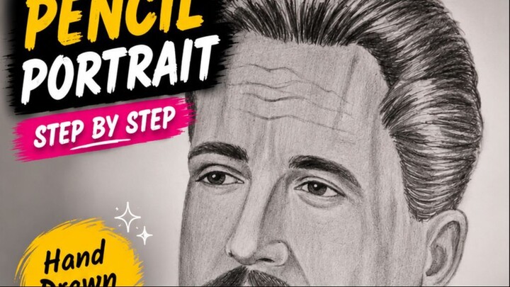 Realistic Pencil Portrait Drawing