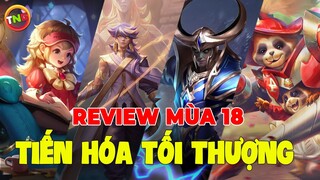 Liên quân 5 Tướng Giảm Sức Mạnh Cập nhật Phiên Bản Tiến Hóa Tối Thượng - Review Mùa 18 Phần 1 TNG