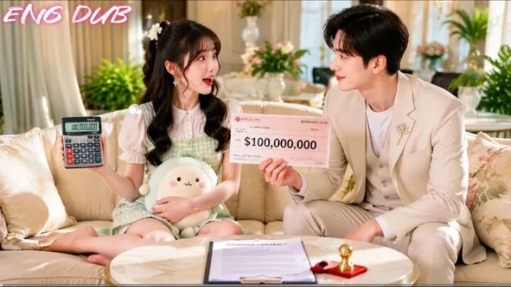 She was shocked that the contract marriage came with $100M: agree, and they wed now!