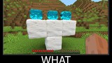 Minecraft รออะไร meme part 127 minecraft Diamond Golem ที่เหมือนจริง