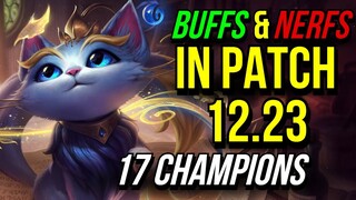 BIG PATCH - Buffs & Nerfs In Next Patch | 12.23 | League of Legends