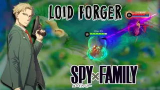 LOID FORGER in Mobile Legend 😱😱 [Spy x Family × MLBB Skin Collaboration]