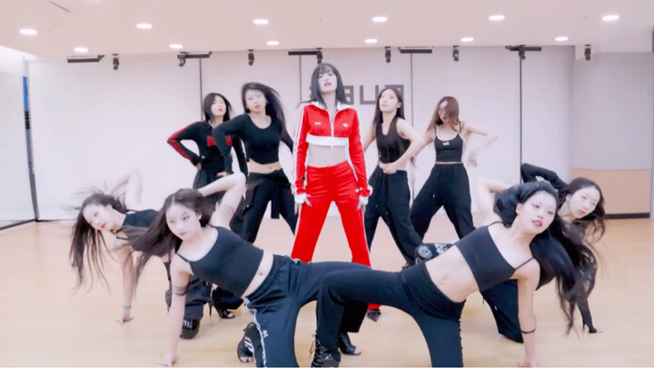 "4K Mirror Dance Cover" MINIIE - "Her" Practice Room with Mirror Shots, Brightness Boost + Audio Rep