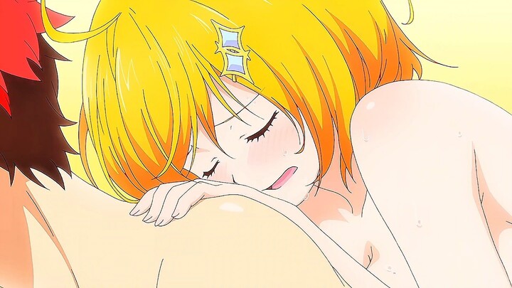 Anime Harem grafis memukau No sensor penuh adegan 18+