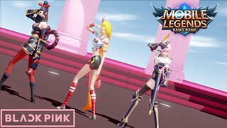 「 MMD Mobile Legends 」Blackpink - Kill This Love (Fanny, Lesley, Hanabi)