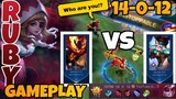 RUBY GAMEPLAY | 5k Matches Aldous VS 5k Matches RUBY | Mobile Legend