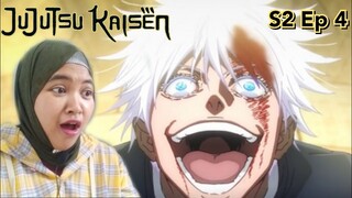 THE ONLY HONOURED ONE GOJO | Jujutsu Kaisen Season 2 Episode 4 REACTION