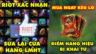 Update LMHT: Ơn trời Riot Games sẽ thiết kế lại biểu tượng trang bị - Điểm Hàng Hiệu sẽ bị khai tử