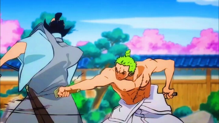 Zoro cũng học cách sử dụng dao như Hawkeye!