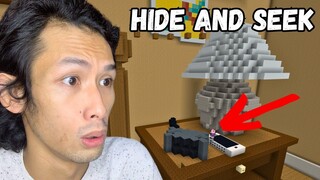 HIDE AND SEEK SA MALAKING KWARTO!! 😂 | Minecraft PE