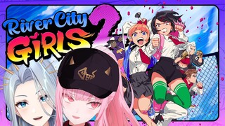 【RIVER CITY GIRLS 2】Punching Literally Everyone with Monarch!