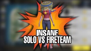 INSANE SOLO VS FIRETEAM🔥 / HAPPY 800 SUBS! / Rules Of Survival / Ep.44