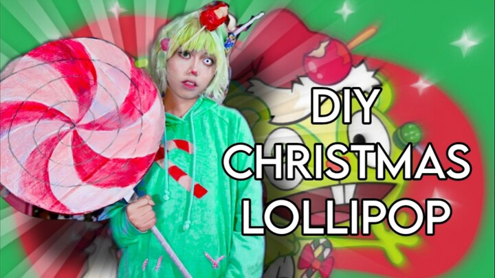 HOW TO MAKE LOLLIPOP PROPS FOR CHRISTMAS😍