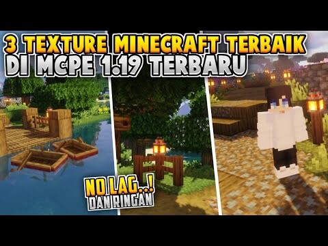 TOP 3 TEXTURE YANG COCOK BUAT SURVIVAL TERBARU - Texture Mcpe 1.18 - Texture Ringan & Keren Mcpe
