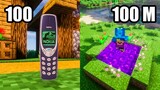 ¡Minecraft Mods con 100 descargas vs Mods con 100.000.000!