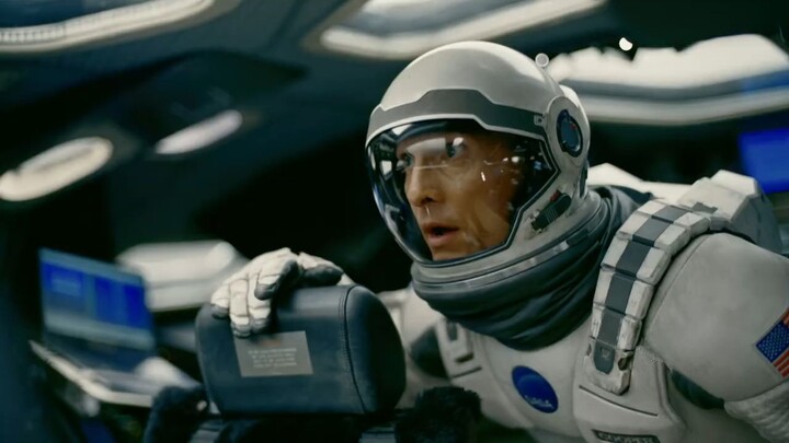 Interstellar's Miller's Planet in 4K_ Tidal Waves Near Gargantua