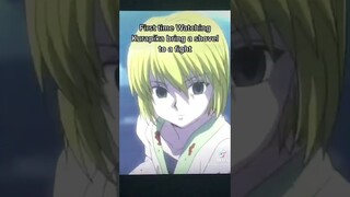 Kurapika so disrespectful #shorts #hunterxhunter