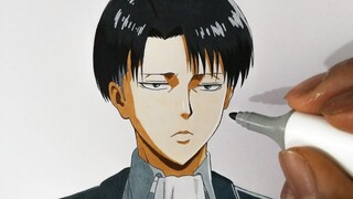 วิธีการวาด Levi Ackerman Easy - Attack on Titan