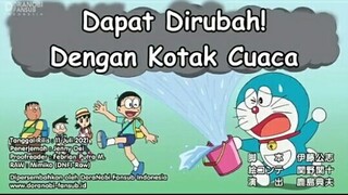 doraemon dapat dirubah dengan kotak cuaca sub indo