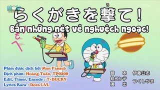 Doraemon Tập 693 : Bắn Những Nét Vẽ Nghuệch Ngoạc & Búp Bê Gỗ Trung Thực