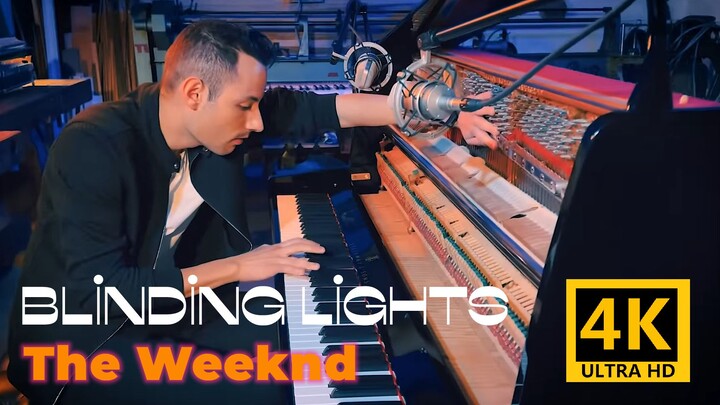 【4K】深度还原盆栽哥 Blinding Lights - The Weeknd x Peter Bence (Piano Cover)