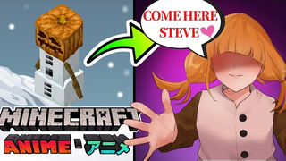 【Minecraft配音漫画】雪傀儡被南瓜封印的颜值