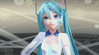 MMD YYB ประเภท Miku "ย้อมด้วยสีของคุณ" ทดสอบโมเดล