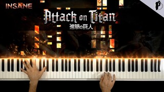 Attack on titan INSANE Piano / Shinzou wo Sasageyo Season 2 OST