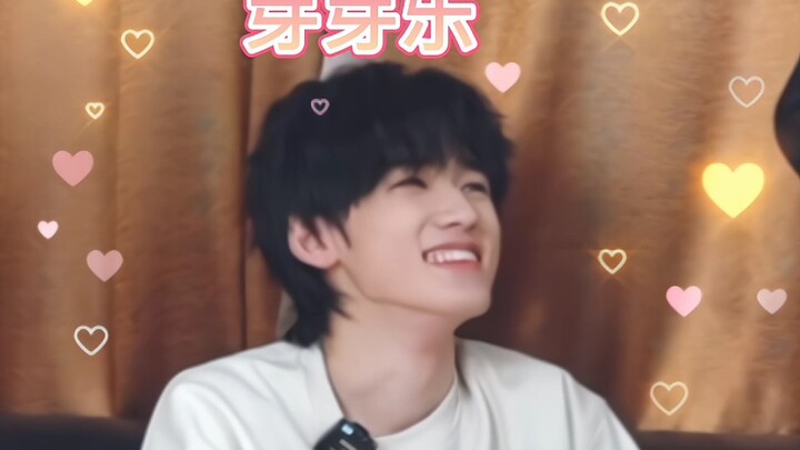 His profile looks much sharper now, but when he smiles head-on, it’s still so cute!