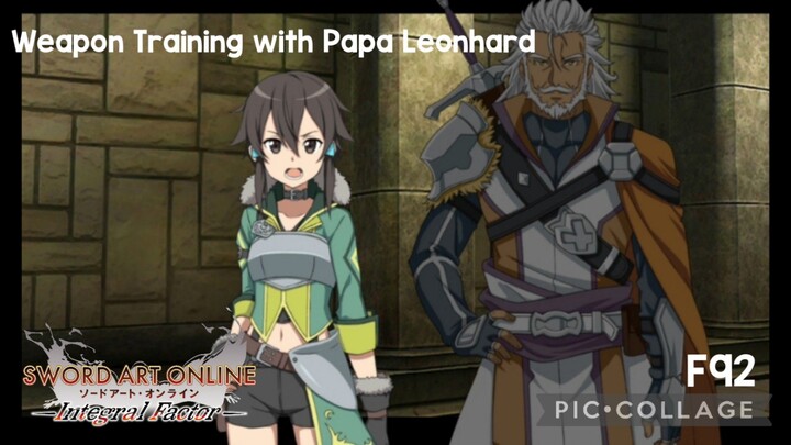 SAOIF: Weapon Training with Papa Leonhard- F92