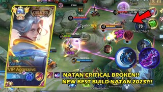 Natan Critical One Shot Karrie? Natan Best Build 2023 | MLBB