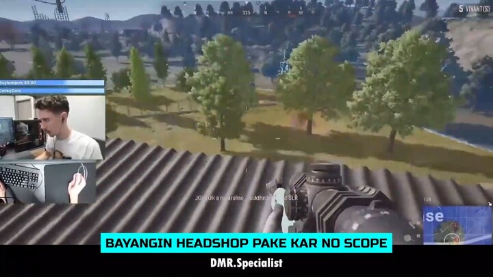 Di headshot pake kar no scope, malu nya minta ampun!!!