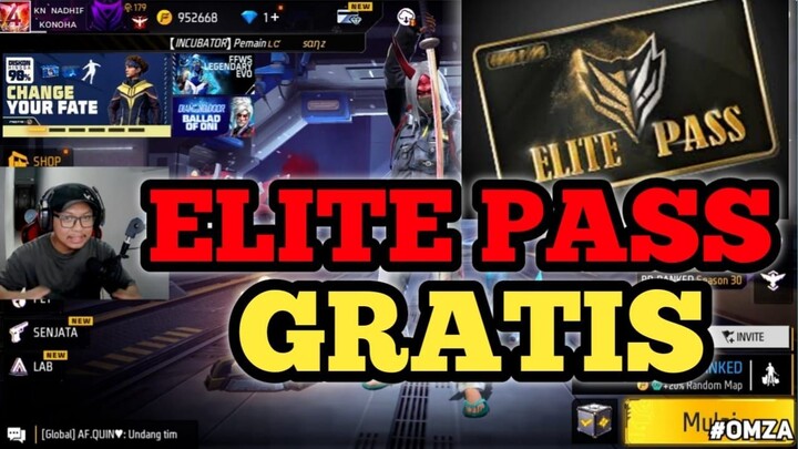 Elite Pass Gratiss jangan lupa klaim gess