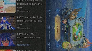 Bstation + One Piece + mobile legend ,selain itu kesepian 😭.